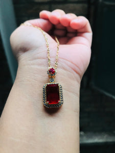 Ruby pendant