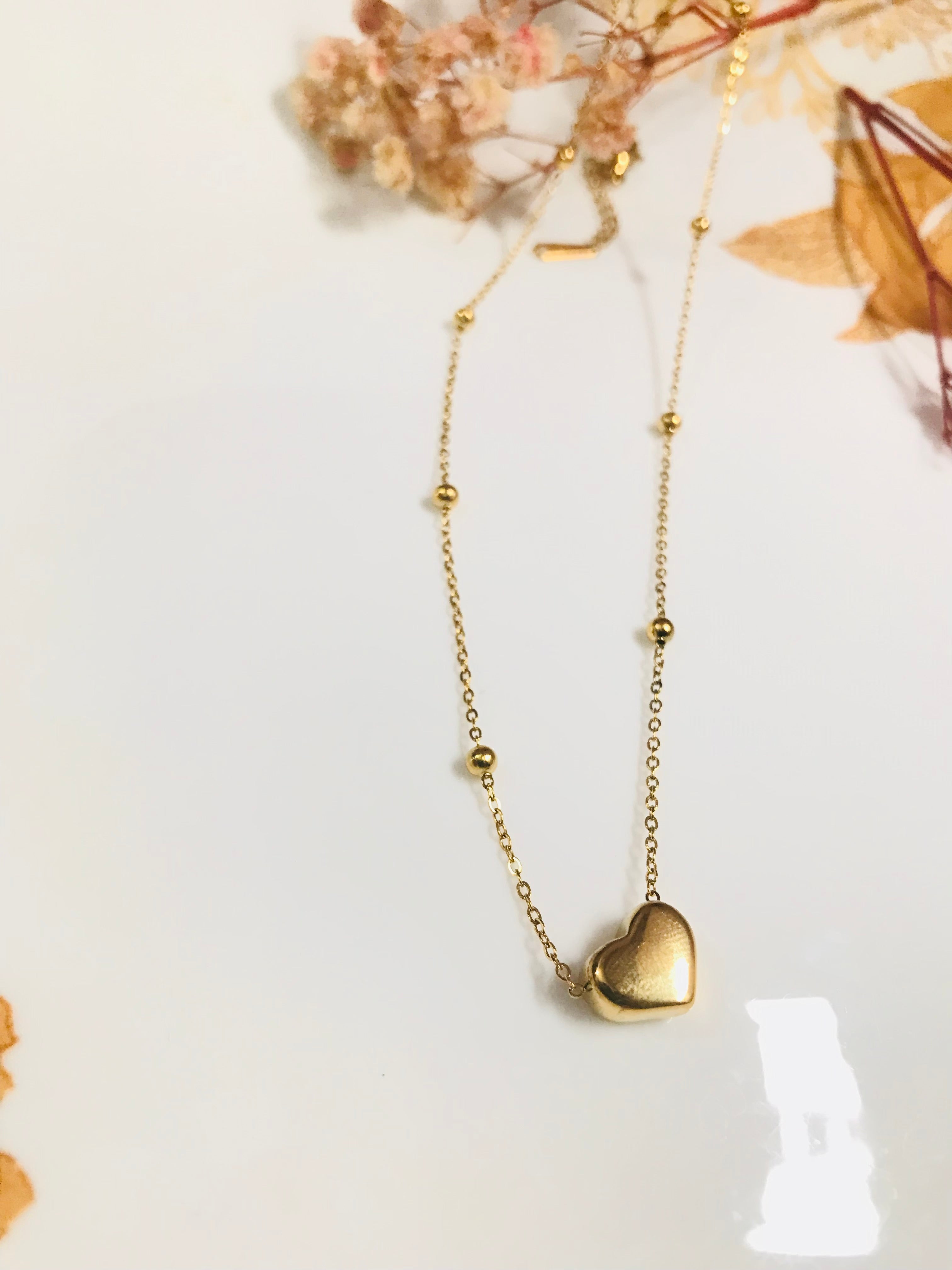 Golden Heart Pendant