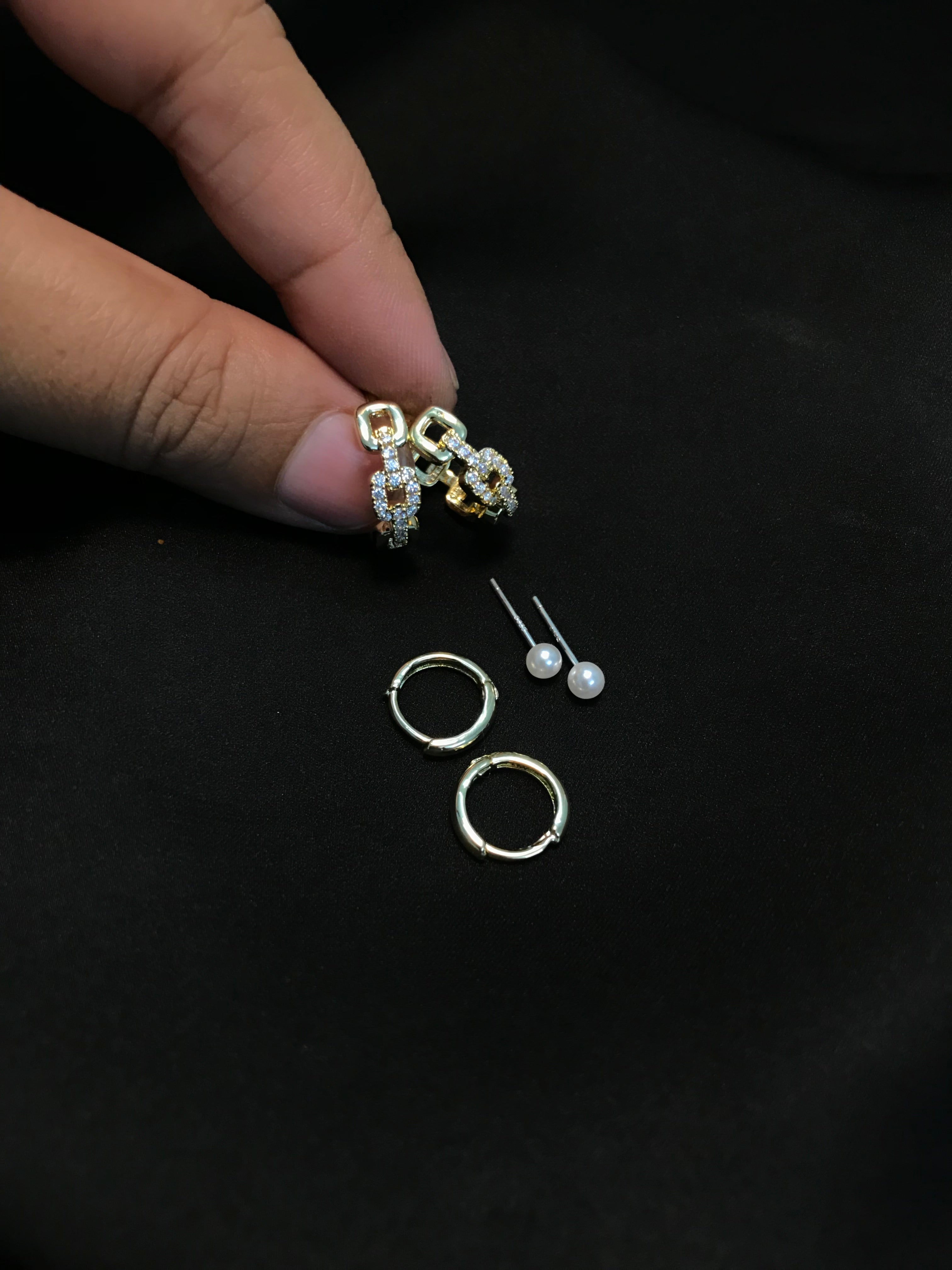 Hoop Earring Set-02