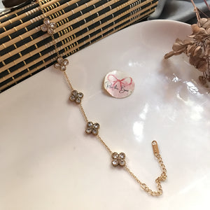 Floral Adjustable Bracelet