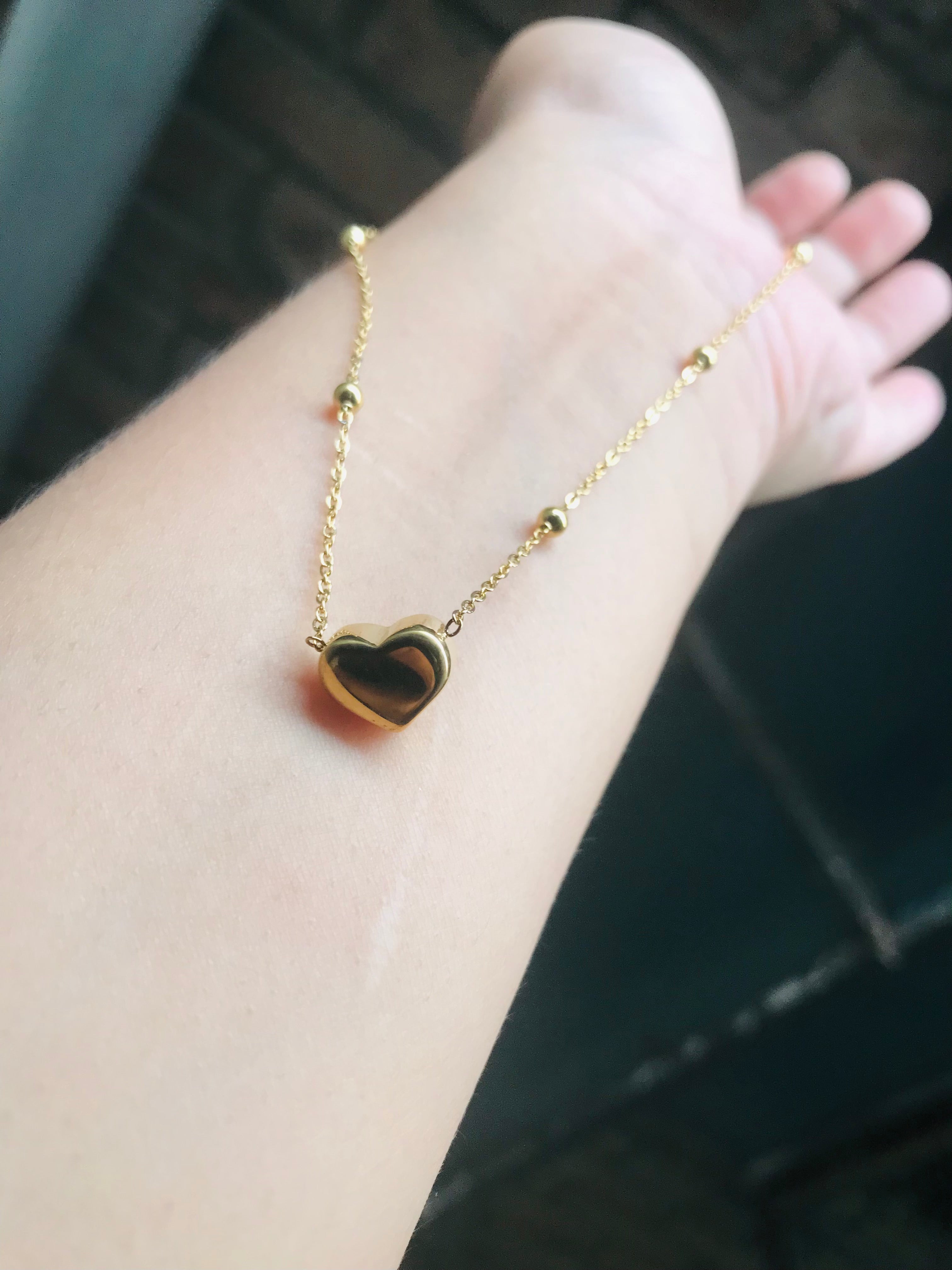 Golden Heart Pendant