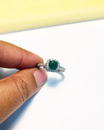 Load image into Gallery viewer, Zircon Stone Ring paste
