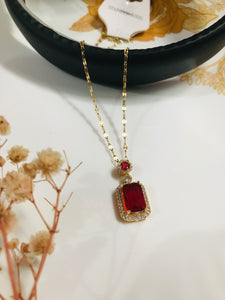 Ruby pendant