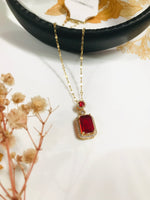 Load image into Gallery viewer, Ruby pendant
