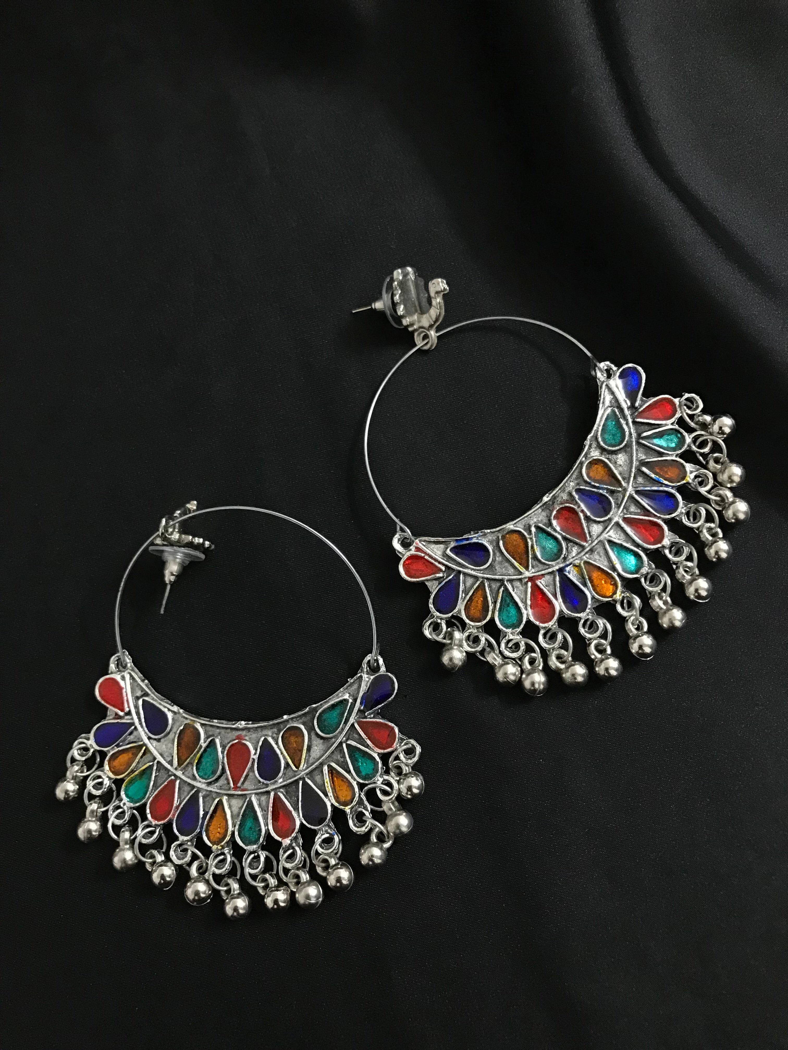 Antique multi jhumka 01