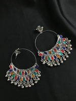 Load image into Gallery viewer, Antique multi jhumka 01
