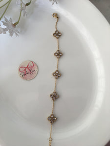 Floral Adjustable Bracelet