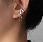 Load image into Gallery viewer, Silver Ear Cuff Set
