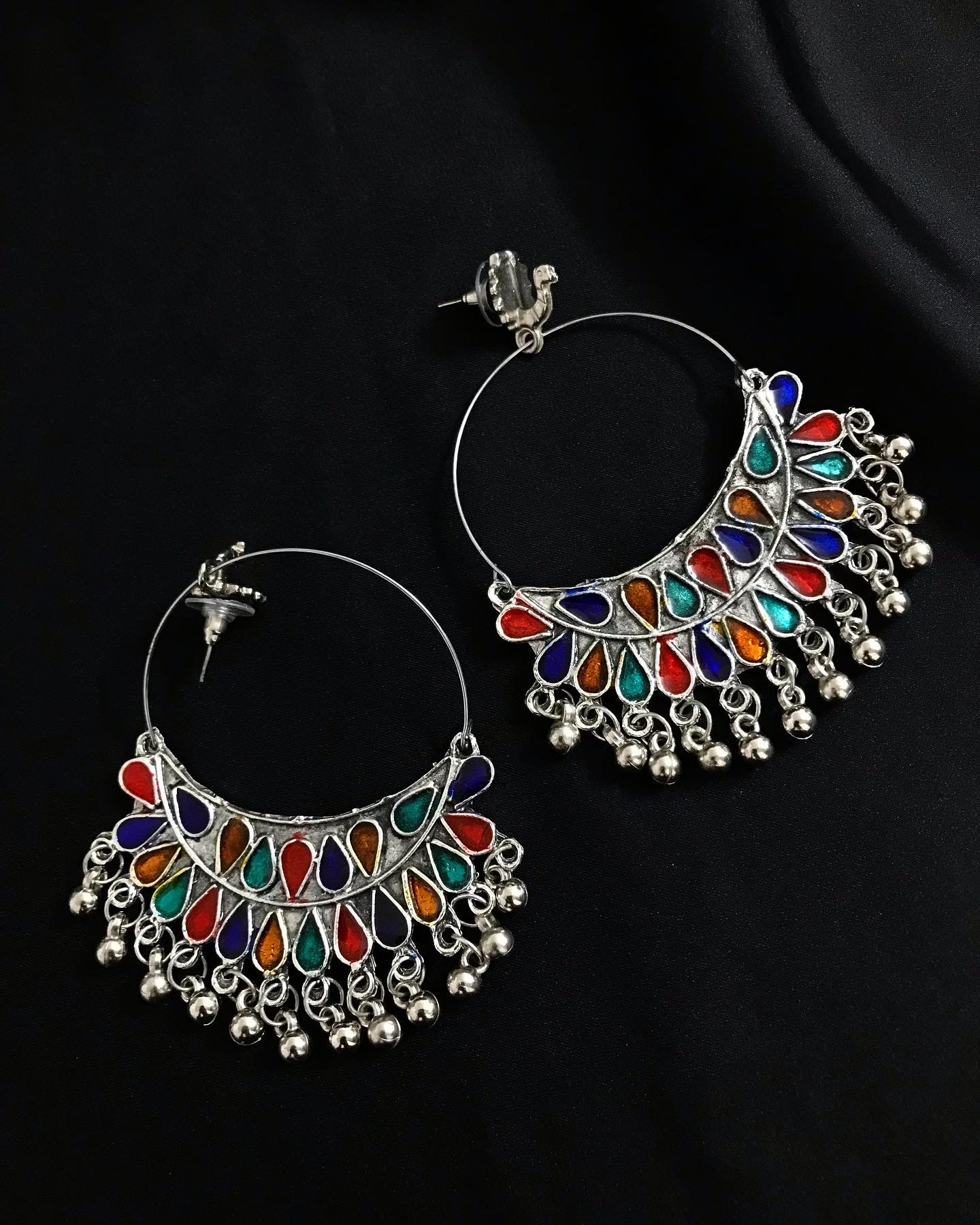 Antique multi jhumka 01