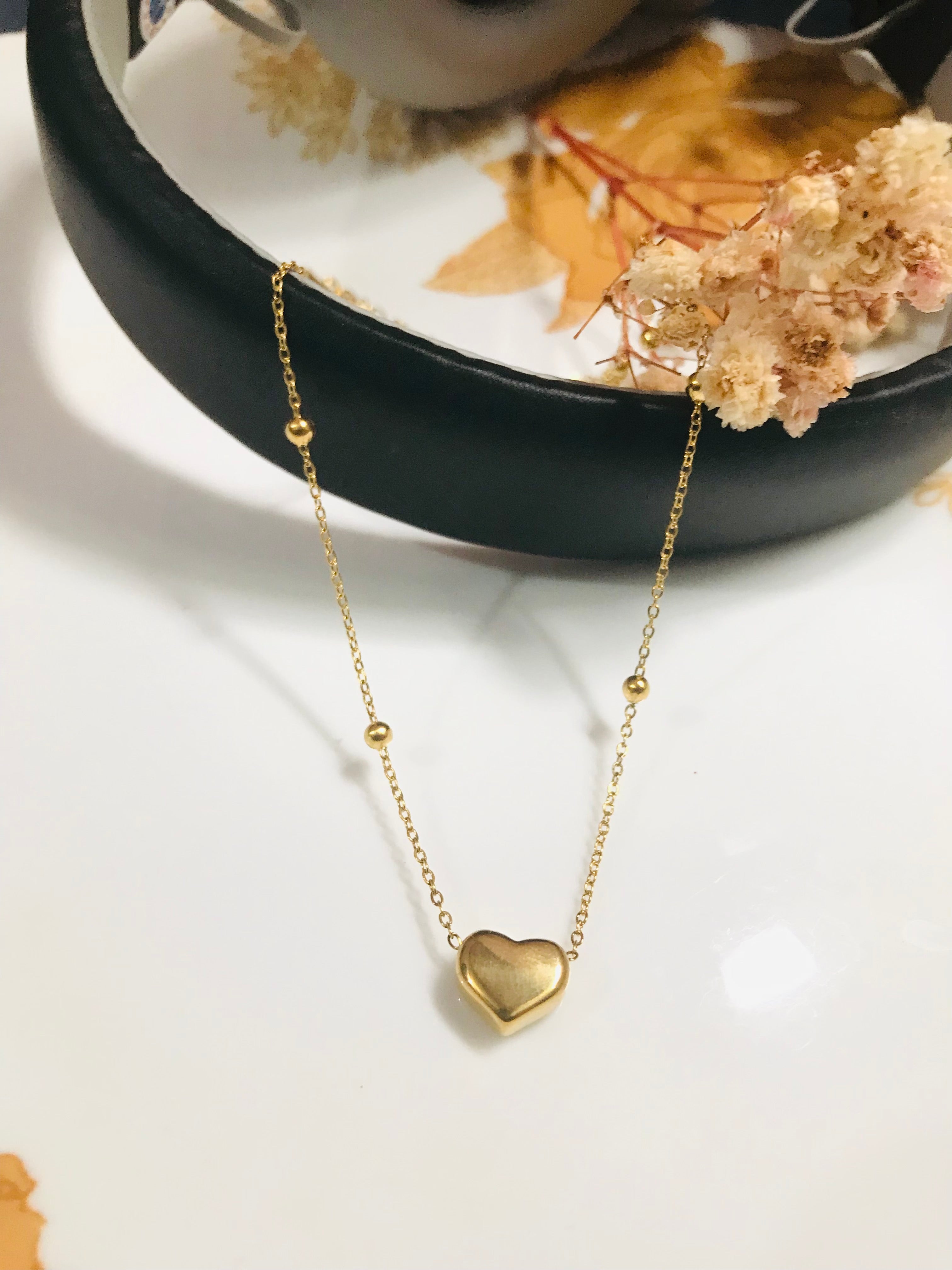 Golden Heart Pendant