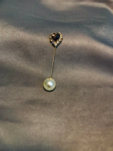 Hijab pearl/stone pin 06