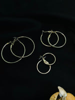 Load image into Gallery viewer, 3 pair hoop set-03
