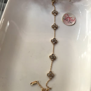 Floral Adjustable Bracelet