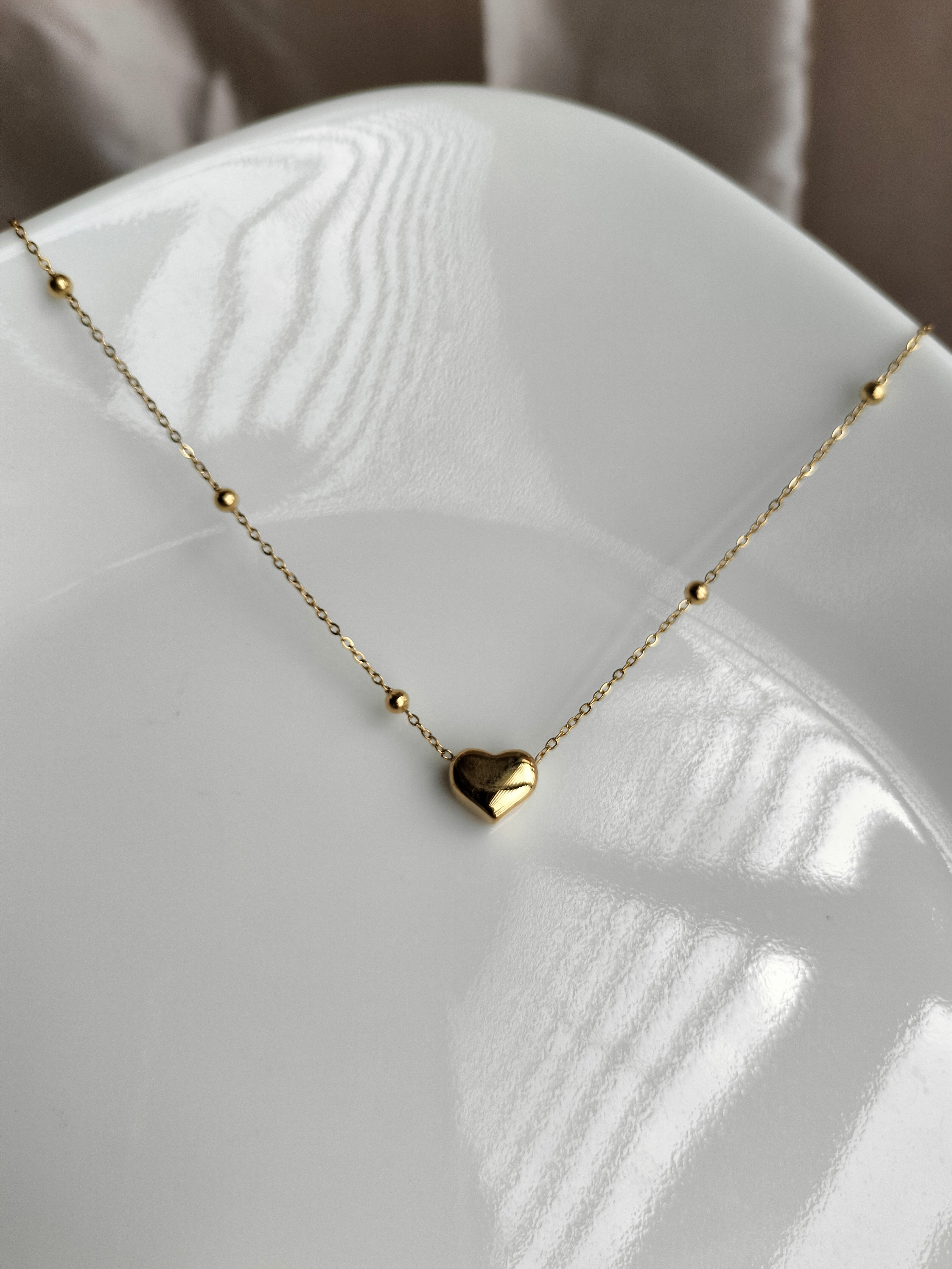 Golden Heart Pendant