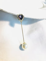 Load image into Gallery viewer, Hijab pearl/stone pin 06
