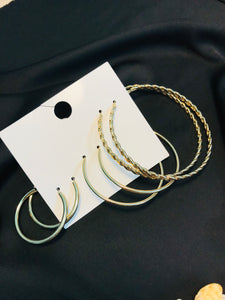 3 pair hoop set-02