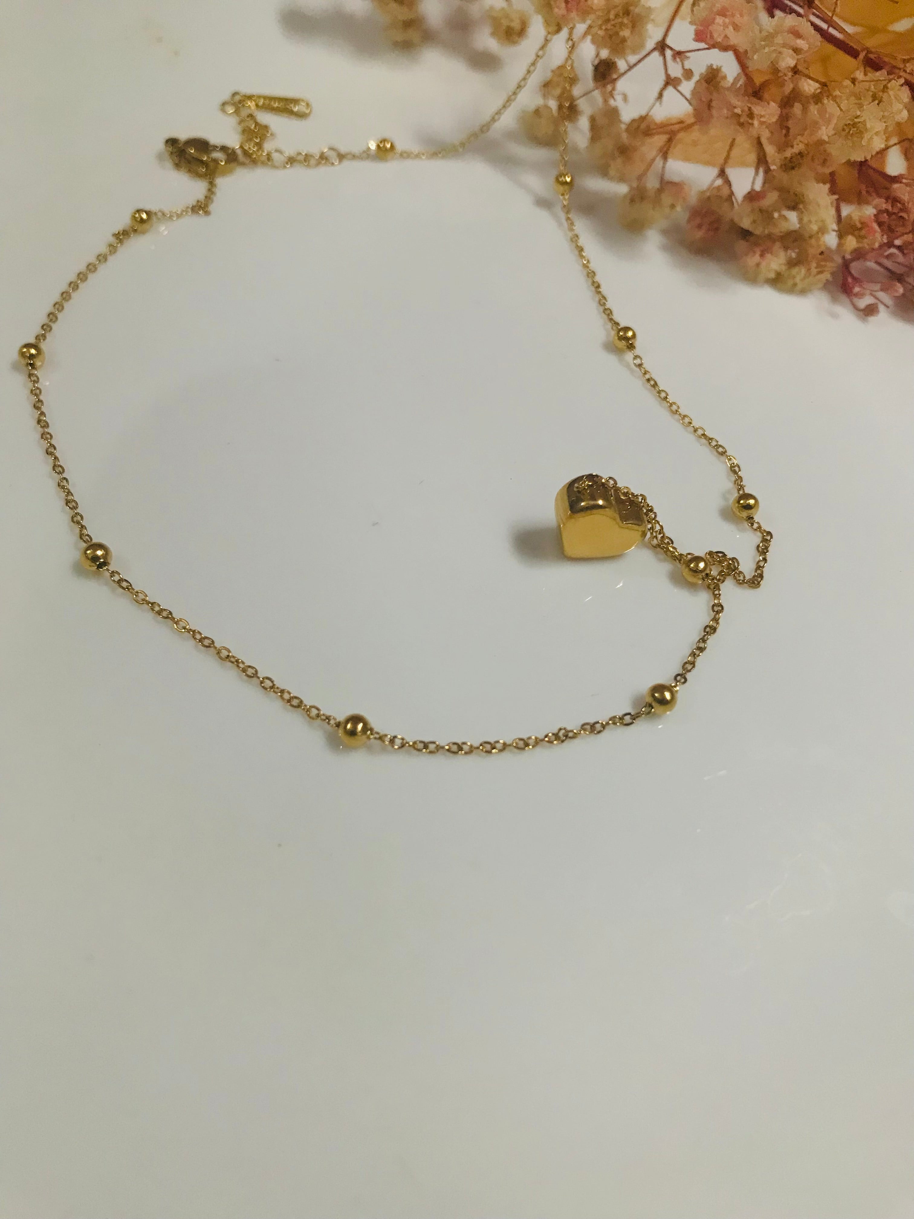 Golden Heart Pendant