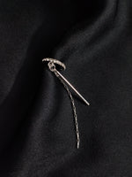 Load image into Gallery viewer, Silver stone Ear cuff
