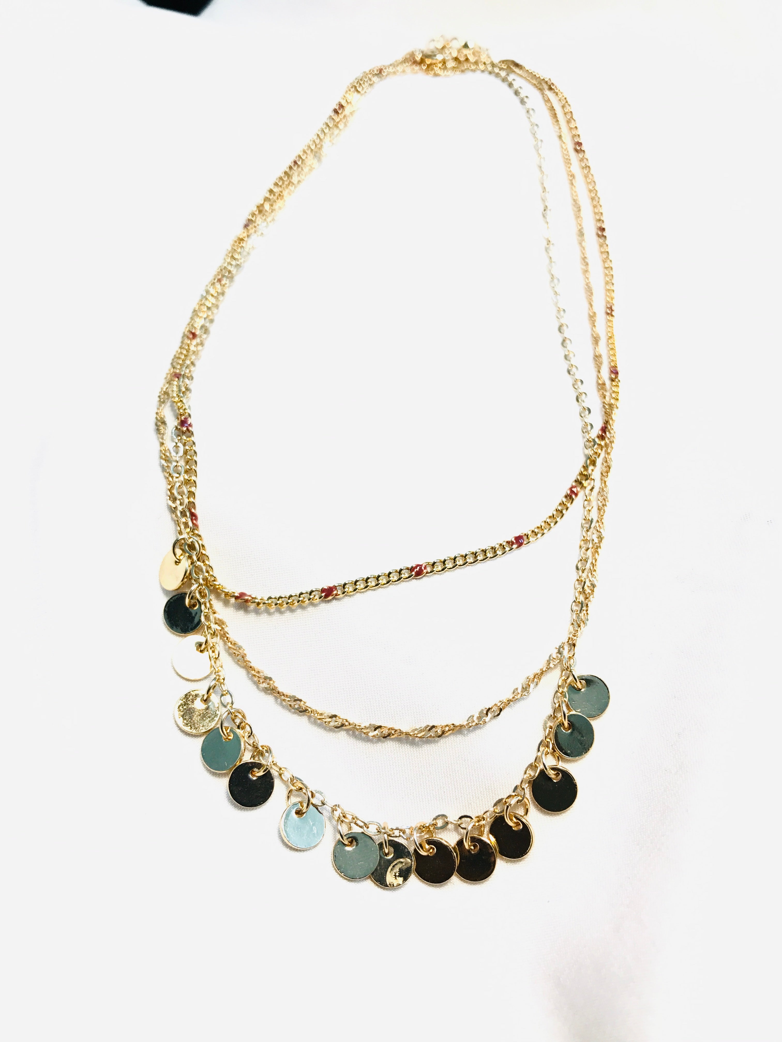 Golden Layer necklace