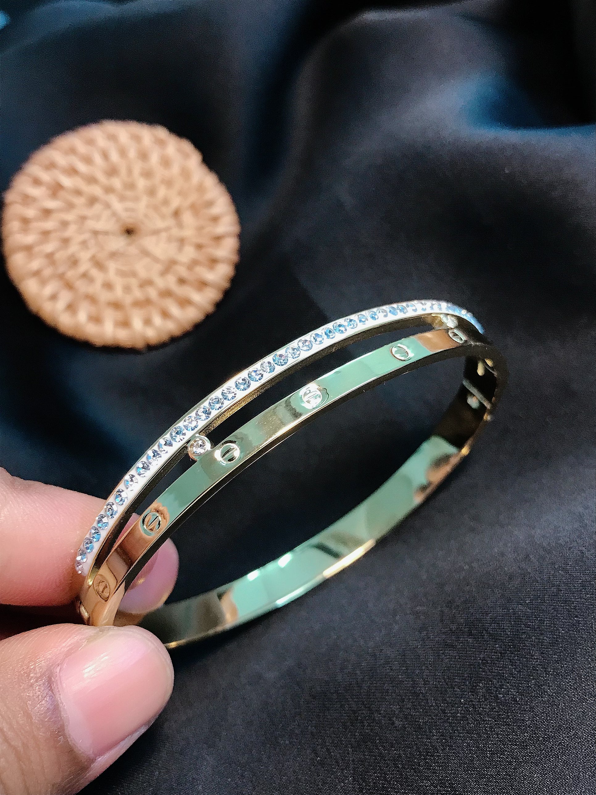 Titanium Kartier Bangle Bracelet-04