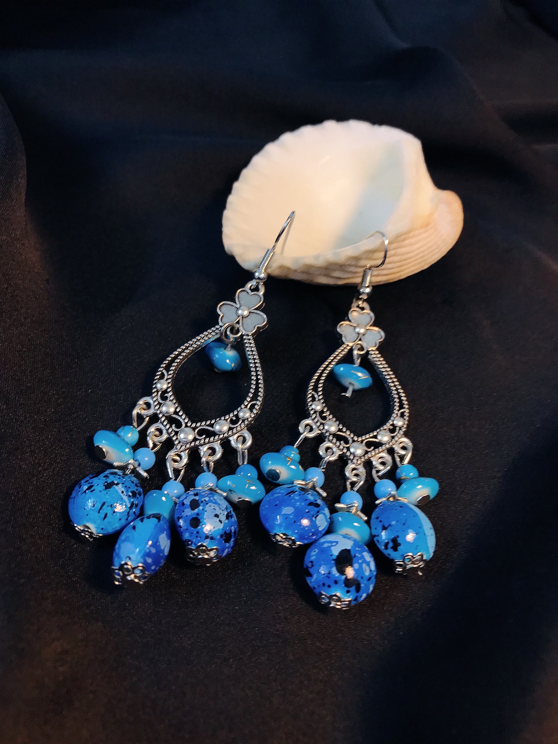 Antique Feroza Beads Earring