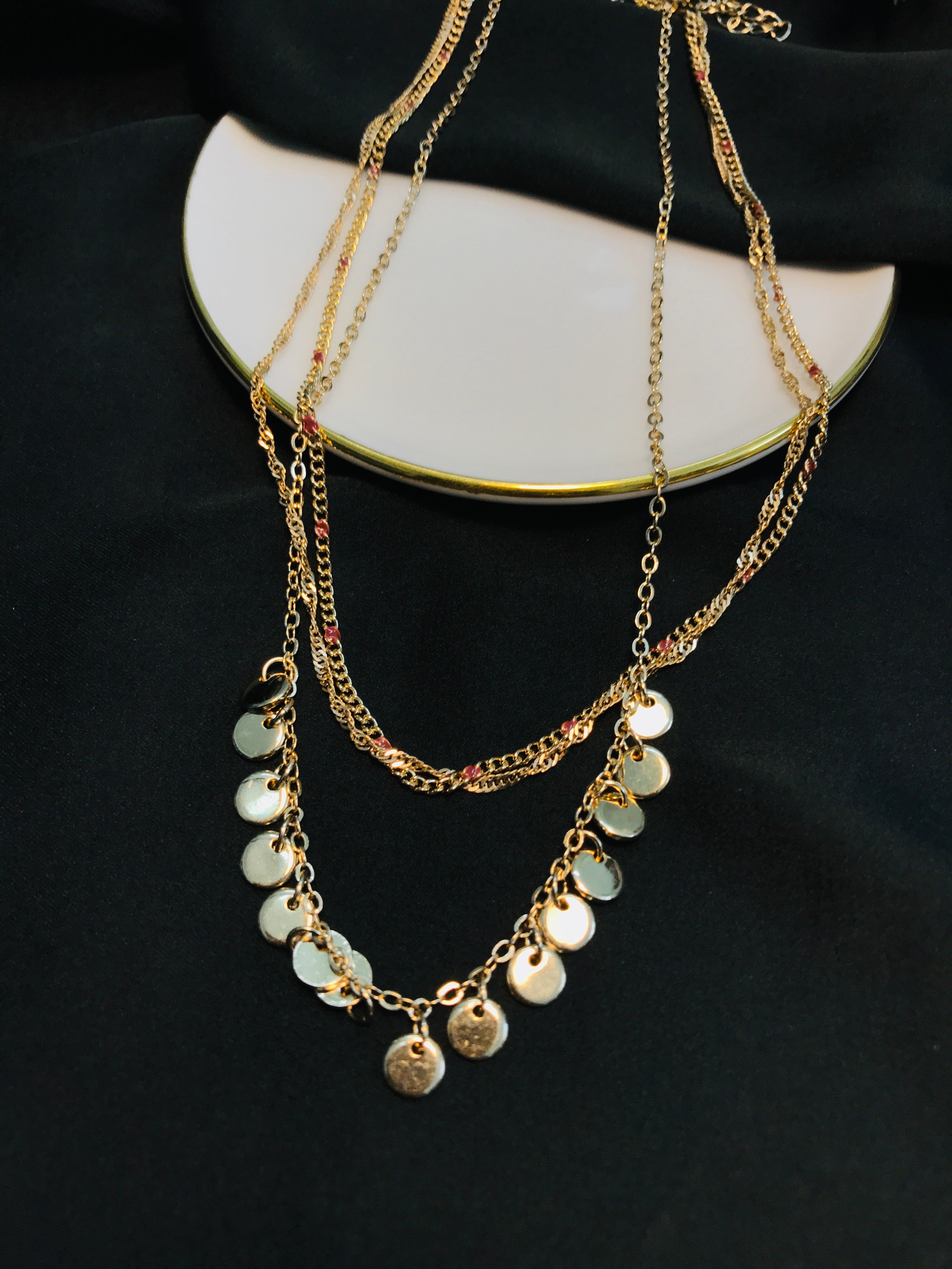 Golden Layer necklace