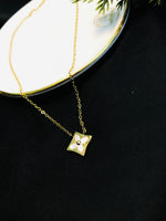 Load image into Gallery viewer, Luise triangle pendant
