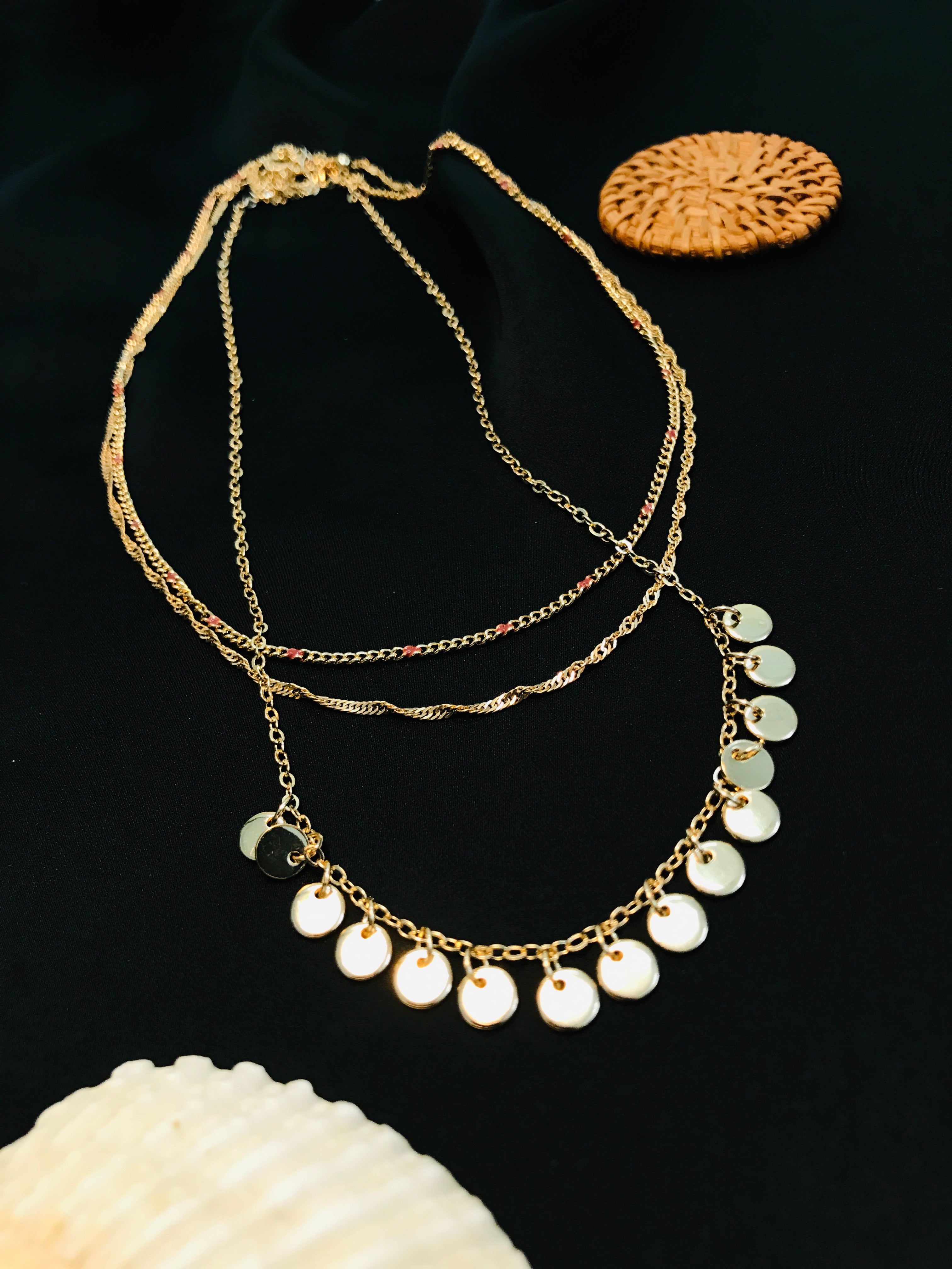 Golden Layer necklace