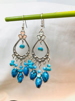 Load image into Gallery viewer, Antique Feroza Beads Earring
