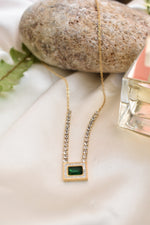 Load image into Gallery viewer, Zircon Square Pendant
