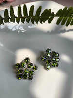 Load image into Gallery viewer, Green Mifaya earring
