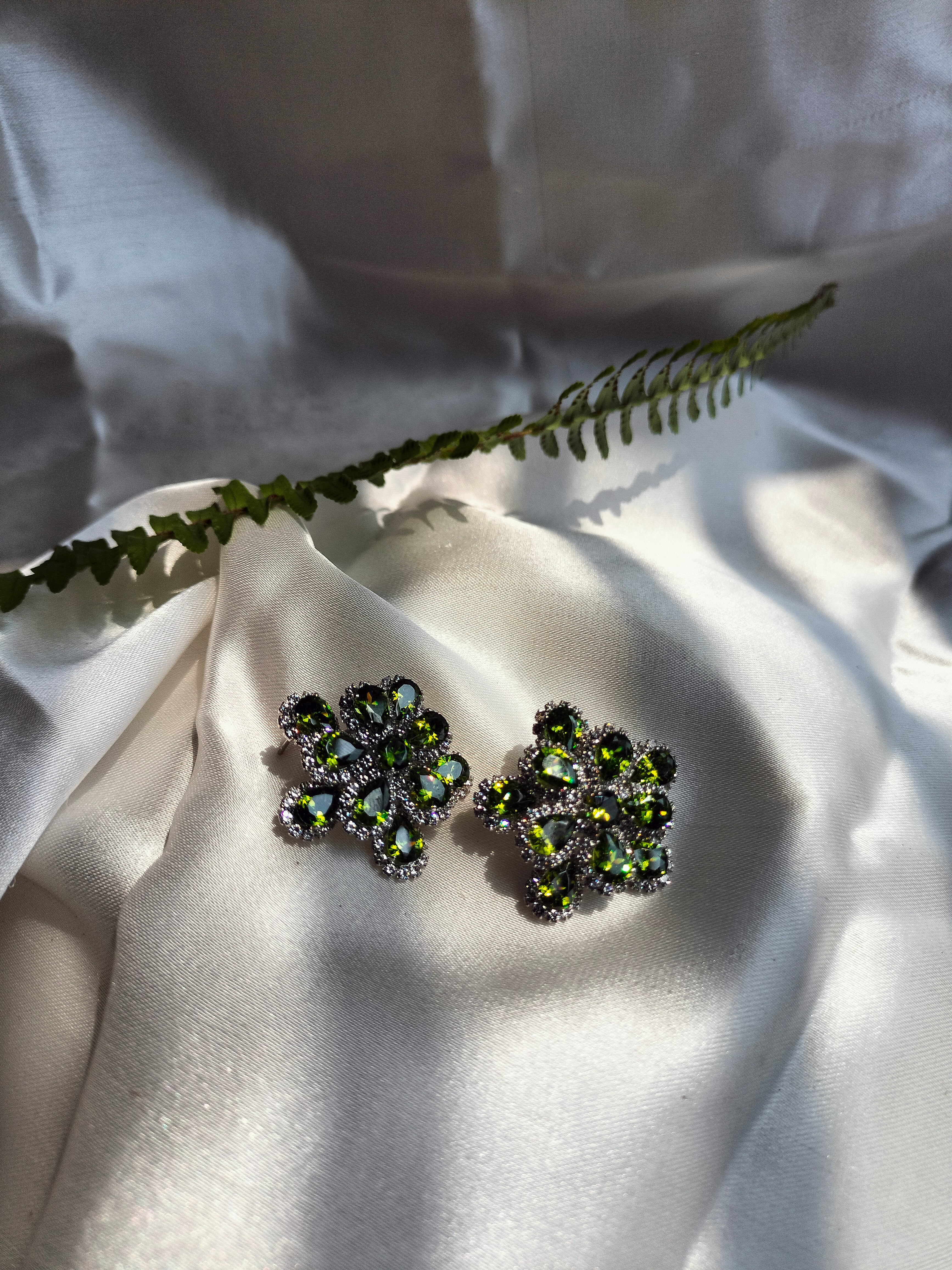 Green Mifaya earring