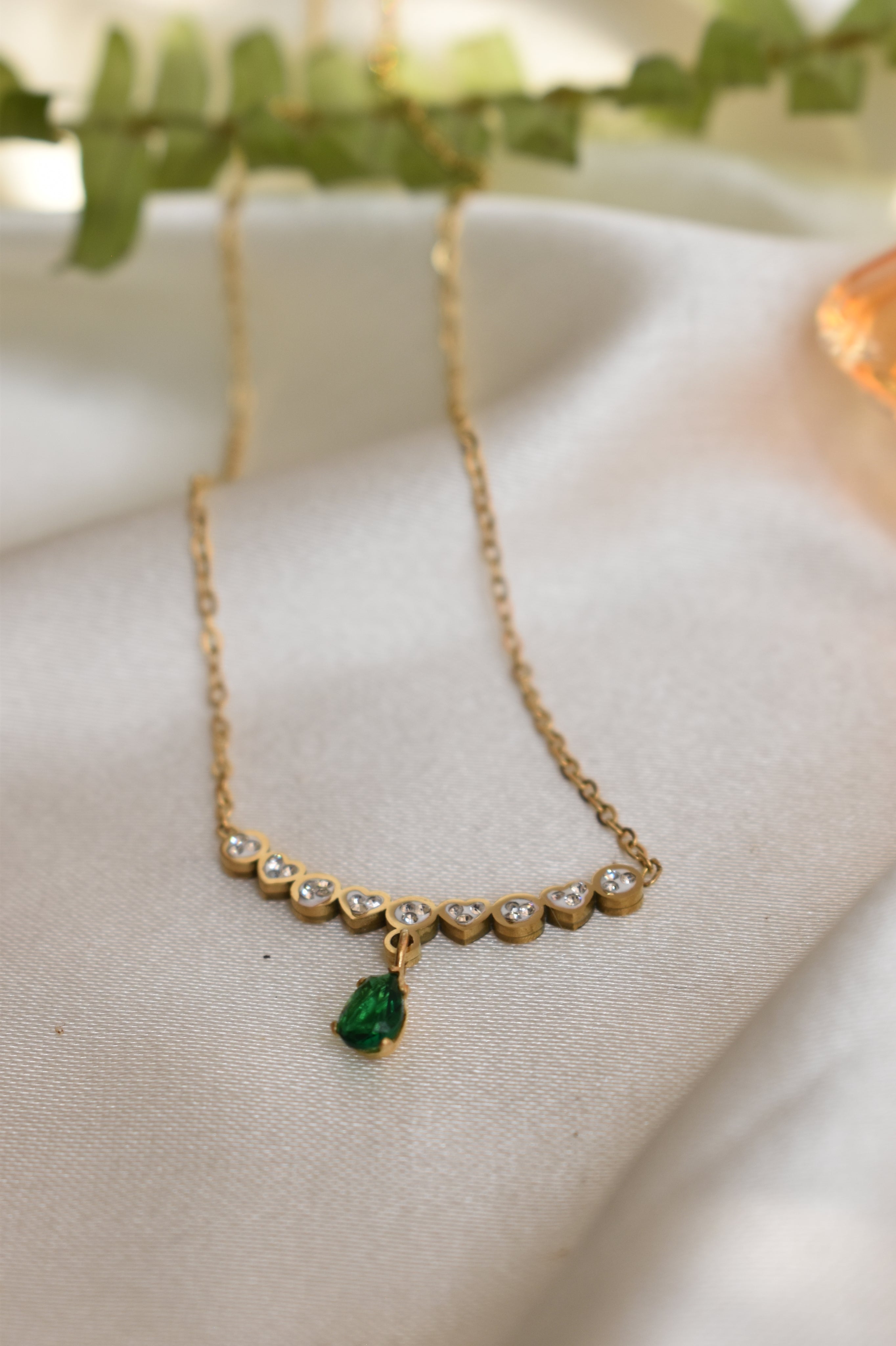 Green Drop Pendant