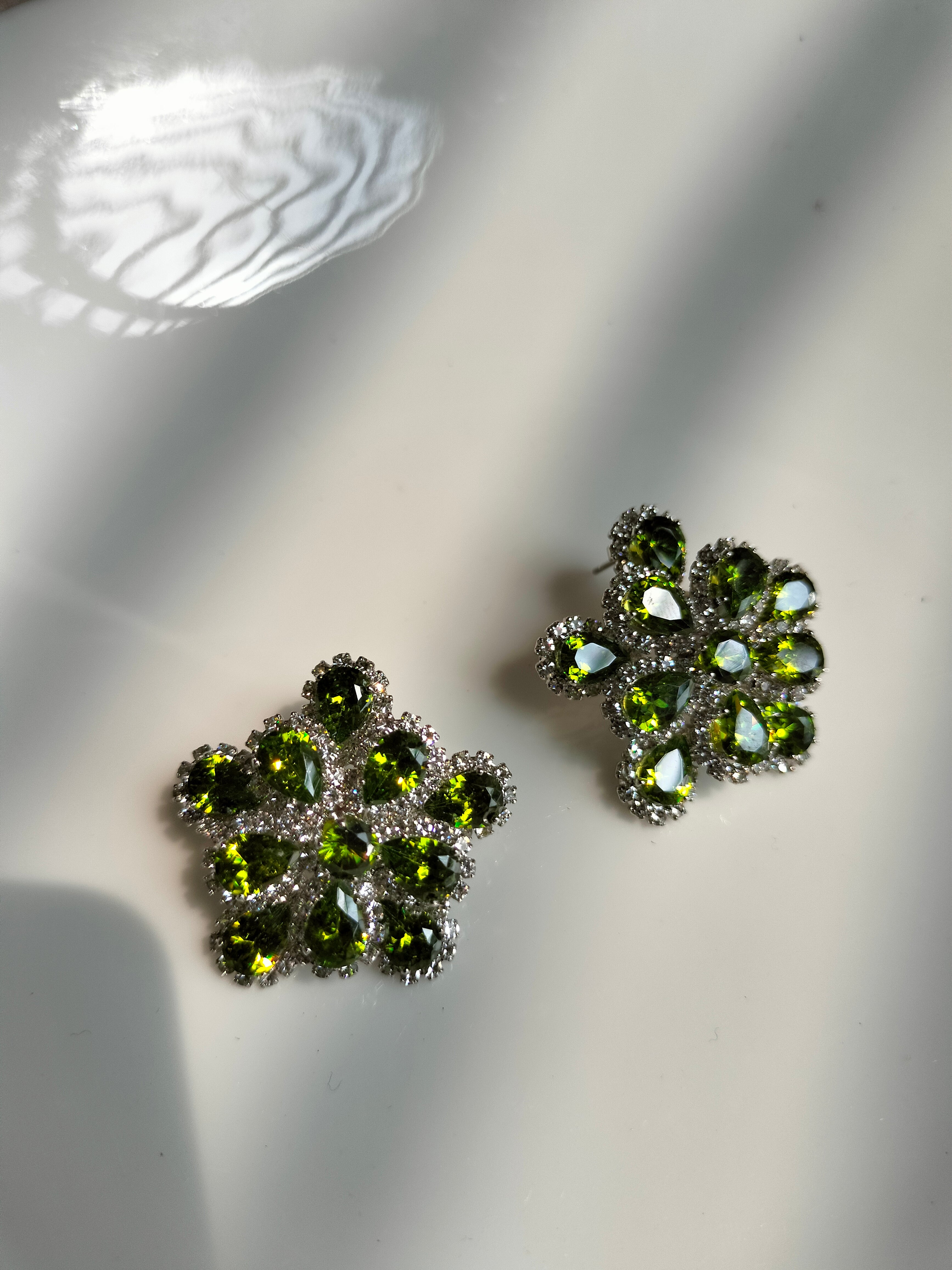 Green Mifaya earring