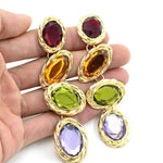 Load image into Gallery viewer, Multi Stone Earring
