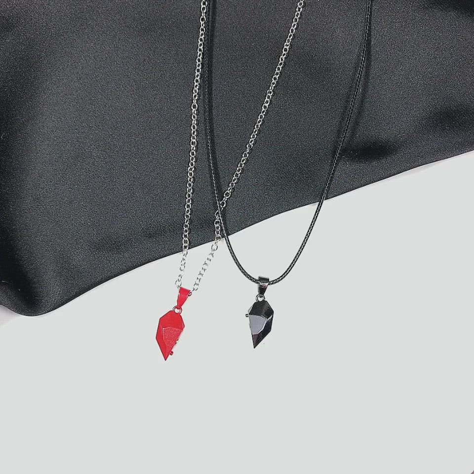 Magnetic Heart Couple Pendant