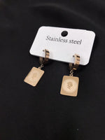 Load image into Gallery viewer, Square Earring Stainless Steel
