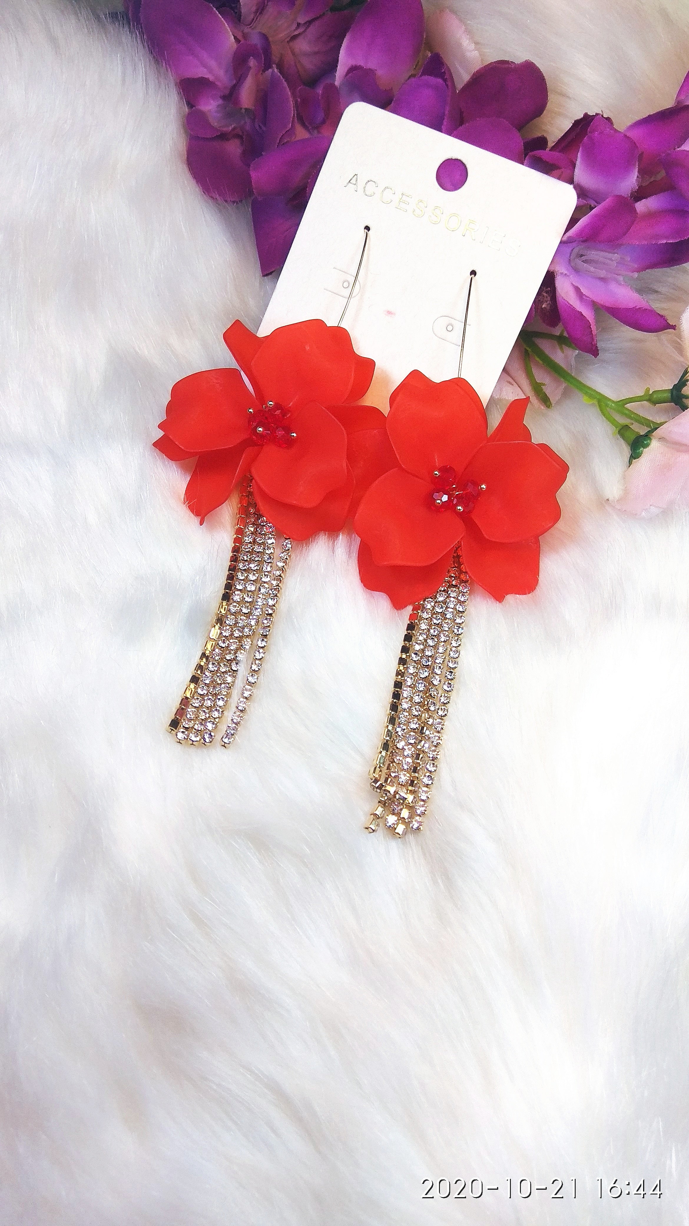 Red Flower chain