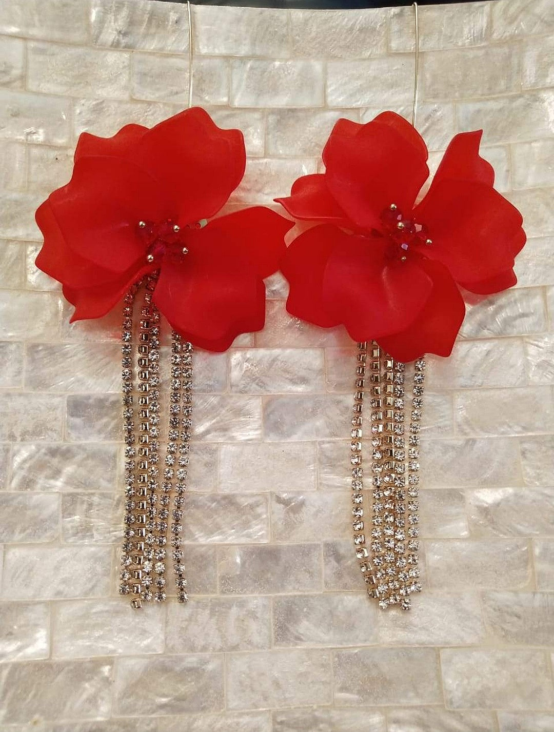 Red Flower chain