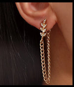 Load image into Gallery viewer, Cuff chain Earring  01
