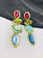 Load image into Gallery viewer, Multi Stone Earring
