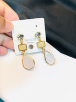 Load image into Gallery viewer, Kundon Stone Baby Pink Earring
