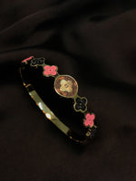 Load image into Gallery viewer, Black Pink Titanium Luise Bracelet
