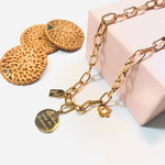 Load image into Gallery viewer, Knot Coin stainless Necklace
