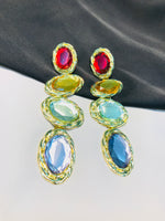 Load image into Gallery viewer, Multi Stone Earring
