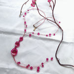 Load image into Gallery viewer, Rose beads necklace
