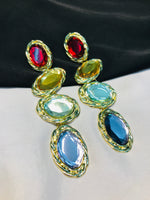 Load image into Gallery viewer, Multi Stone Earring
