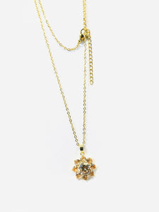 Golden crystal Pendant