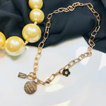 Load image into Gallery viewer, Knot Coin stainless Necklace
