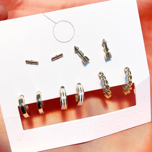 Stud & Hoop Set-004